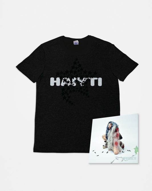 JUNKY Bundle 5 // Vinyl + T-Shirt (black)