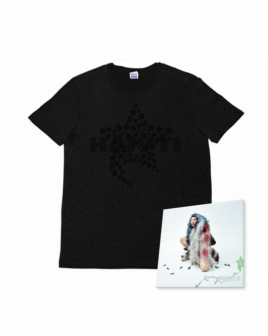 JUNKY Bundle 4 // Vinyl + T-Shirt (black)